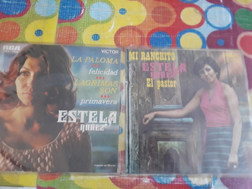 Estela Nuñez Lp 45 La Paloma Y Mi Ranchito 