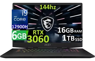 Msi Raider Ge76 Core-i9 12900h 16gb 1tb Ssd Rtx3060 6gb W11