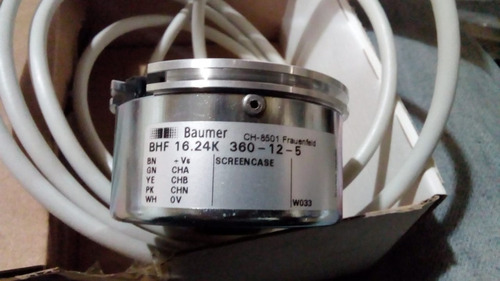 Sensor Codificador Rotatorio Baumer Bhf 16.24k  360-12-05