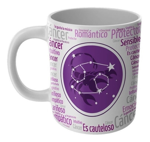 Taza Cancer Zodiaco Productos Signos Zodiacales