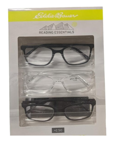 Pack De 3 Lentes Para Leer Eddie Bauer Cod. 3453