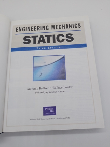 Libro Engineering Mechanics Bedford Fowler (Usado)
