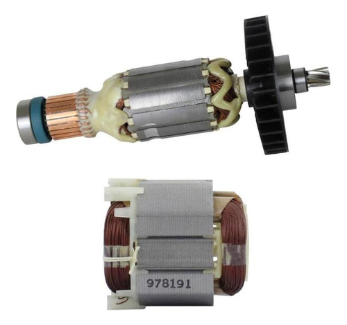 Rotor E Estator 220v P/ Martelete Makita Hr2600