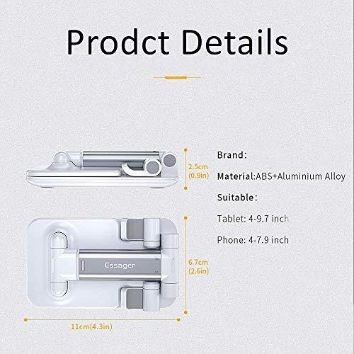 Soporte Para Ajustable Plegable Tableta Escritorio iPad