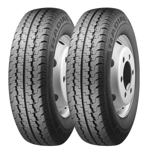 Kit 2 Neumaticos Kumho 857 155 R12 Carga Kia 2500 