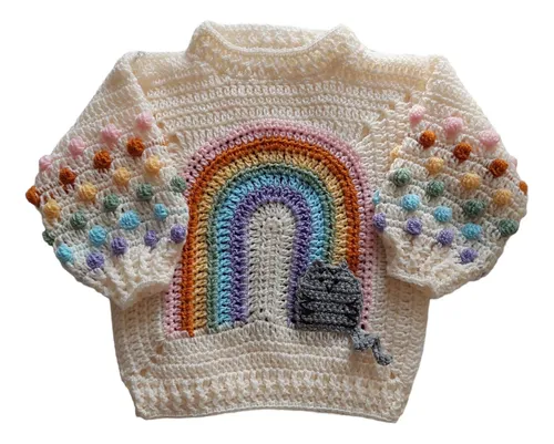Pullover niño crochet sale