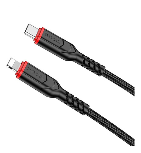 Cable Hoco X59 Victory Pd A Lightning 1m Negro