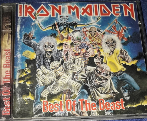 Iron Maiden Cd England Best Of The Beast Sonido Lujo U.k. 