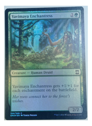 Carta Magic Yavimaya Enchantress (foil) [et Masters] Mtg