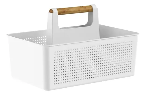 Organizador Multiuso Ou 8l Linha Flow Cor Branco