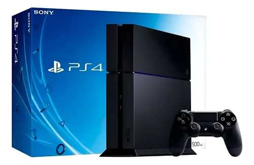 Sony Playstation 4 Fat 500g 1 Controle Perfeito Estado Na Caixa
