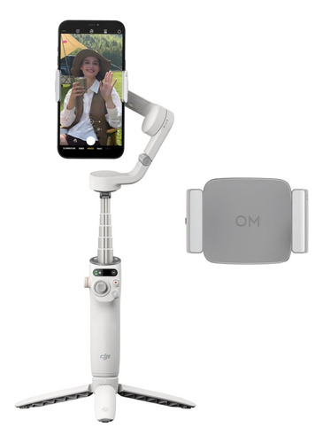 Combo Dji Osmo Mobile 6 Fill Light, Gris Pizarra