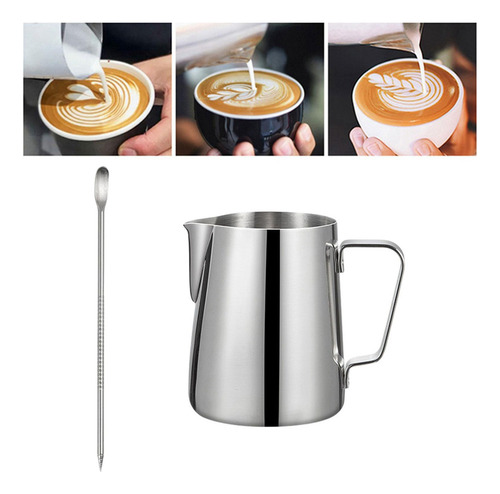 Jarra De Espuma De Leche, Jarra De Café Expreso, Taza De