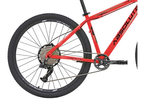 Imagem 2 de 2 de Bicicleta 12v Absolute Nero 29 Vermelha Trava No Guidão