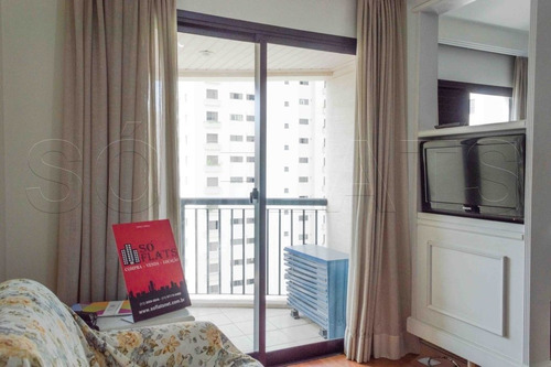 Imagem 8 de 15 de Flat Em Moema, Prox A Av. Ibirapuera E Com Fácil Acesso Ao Metrô - Sf32324