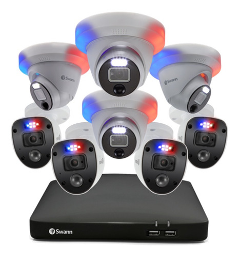 Swann 8 Camera 8 Channel 1080p Full Hd Dvr Security System