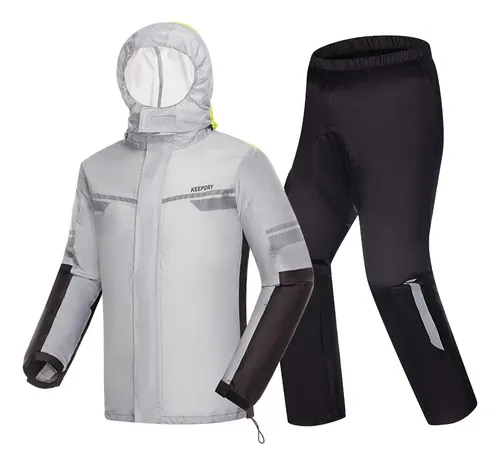 Conjunto Impermeable Moto Liviano Chaqueta Y Pantalón