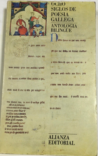 Libro Ocho Siglos De Poesia Gallega Antologia Bilingüe