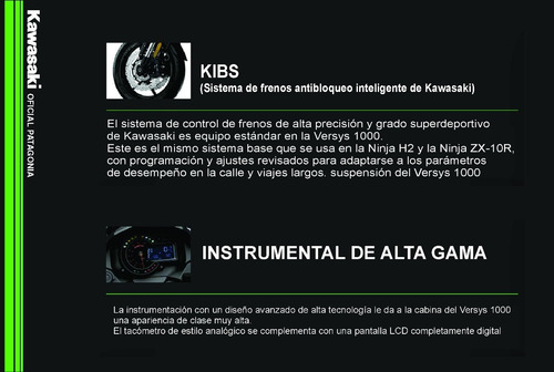 Imagen 4 de 17 de Kawasaki Versys 1000 Abs - 0km- 2023 - Entrega Inmediata!