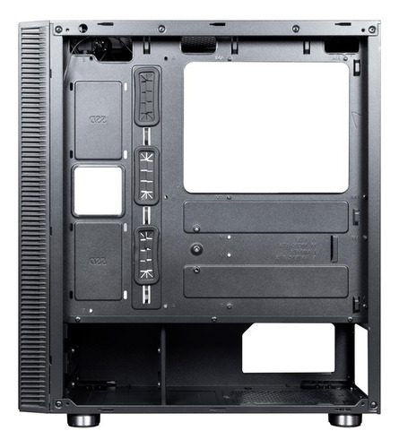 Gabinete Gamer Redragon Blackbird Rgb Lateral Vidro Gc-708bk