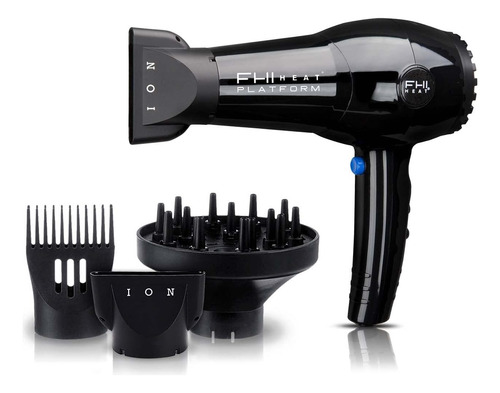 Secador De Cabello Fhi Heat Nano Lite Pro 1900w - Negro