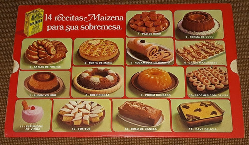 Maizena - 14 Receitas Para Sua Sobremesa (Usado)