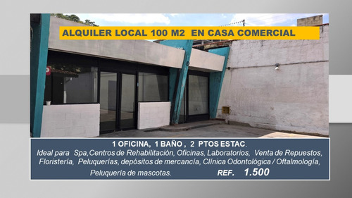 Bello Campo, Alquiler Local 100 M2 En Casa Comercial