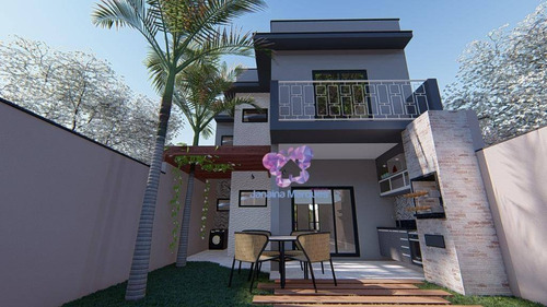Sobrado Com 3 Dormitórios À Venda, 136 M² Por R$ 490.000,00 - Jardim Bela Vista - Araçariguama/sp - So0048