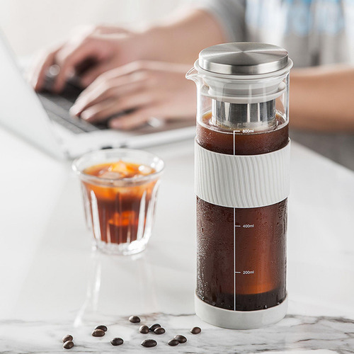 Jarra De Vidrio Con Tapa E Infusor Cold Brew Coffee Maker