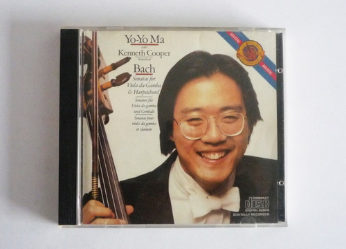 Yo-yo Ma - Kenneth Cooper - Bach Sonatas - Cd 