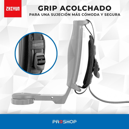 Imagen 3 de 10 de Accesorio Transmount Dual Grip Soporte Gimbal Mango !