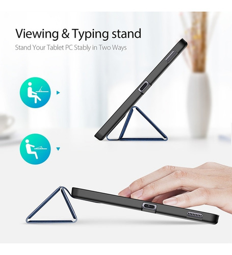 Imagen 2 de 4 de Smart Cover Pen Slot Samsung Galaxy Tab S6 Lite 10.4 P610