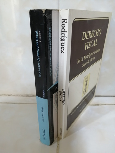 Libro. Lecciones De Derecho Fiscal. + Derecho Fiscal (Usado)