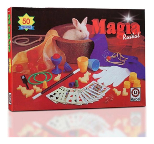 Juego Magia 50 Trucos Ruibal Libro Accesorios