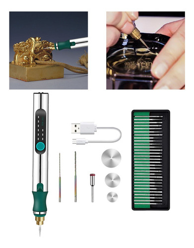 . Kit De Herramientas De Grabado Con Microbolígrafo De
