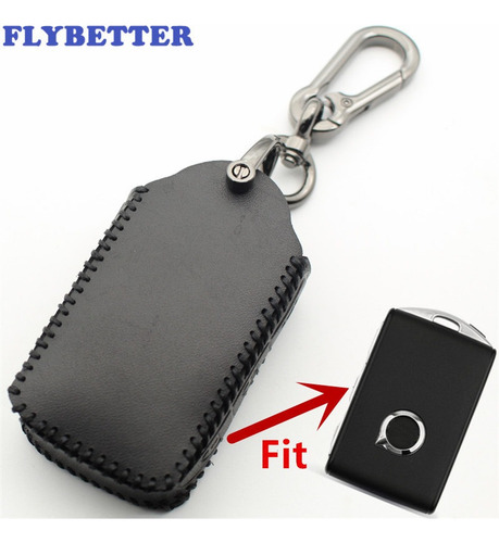 Li Funda De Cuero Con Llave Inteligente De 4 Botones For