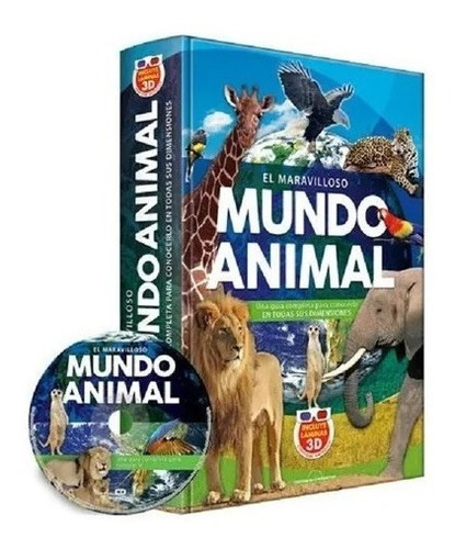 Libro Mundo Animal 3d Secreto Y Maravilloso Para Niños