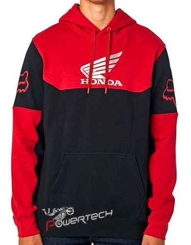 Buzo Con Capucha Fox Racing Licencia Oficial Honda - Cut