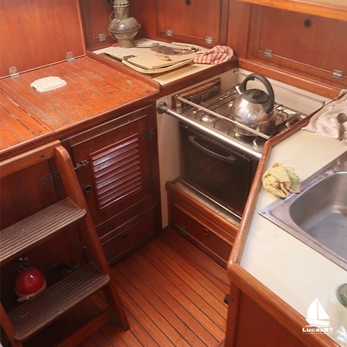 Velero Oceánico De Acero 34ft