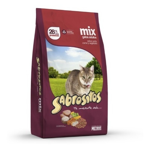 Sabrositos Gato Mix 10 Kg + 1 Kg Con Regalo