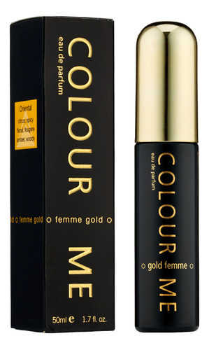 Perfume Colour Me Gold Femme Eau De Parfum Feminino - 50ml Volume da unidade 50 mL