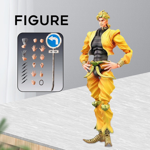 Figura De Ação Dio Boneco De Ação De Aventura Bizarra De Joj