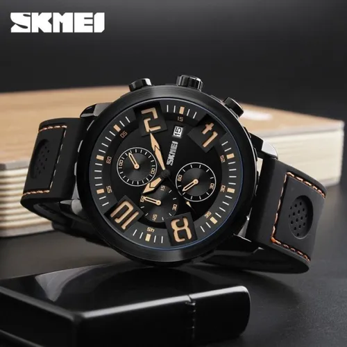 Reloj De Pulsera Skmei 9153 Cronografos Resistente Al Agua