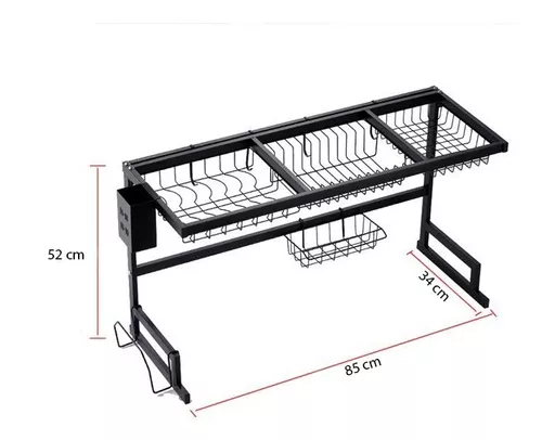 Newty - SECA PLATOS ESCURRIDOR DE PLATOS SOBRE BACHA