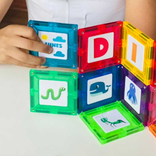Juego Magnético Braintoys Imanix Clicks 130 Piezas + Caja