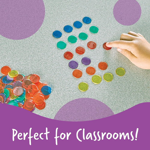 Learning Resources Fichas Transparentes Para Contar De Co...