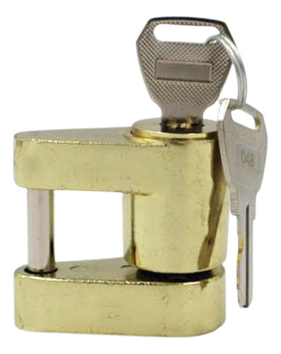 . Candado For Acoplador De Enganche De Remolque, Amarillo
