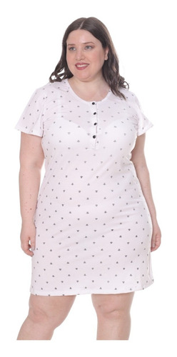 Imagen 2 de 8 de Camisón Maternal Para Amamantar Manga Corta 809 Premium