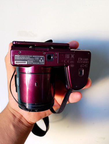 Nikon Coolpix B500 Compacta Avanzada Color Rojo (Usado)