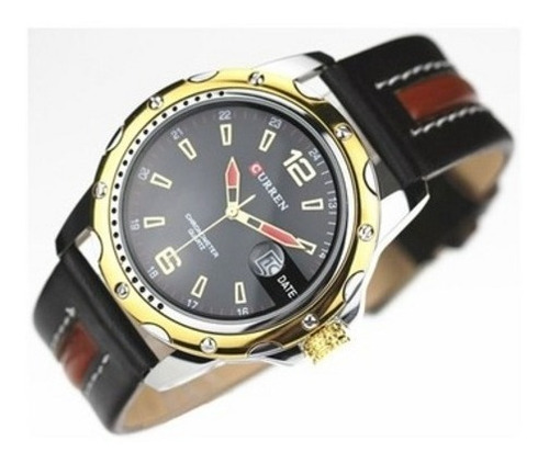 Relógio Masculino Analógico Original Casual Pulseira Couro